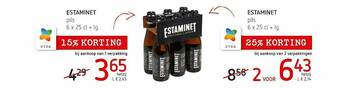 Spar Colruyt Estaminet Pils aanbieding