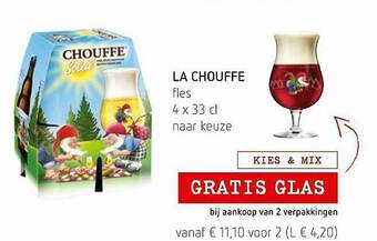 Spar Colruyt La Chouffe aanbieding