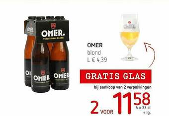 Spar Colruyt Omer Blond aanbieding