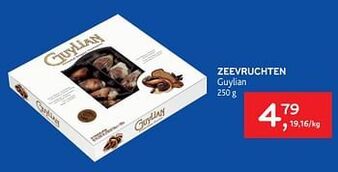 Alvo Zeevruchten guylian 250 g aanbieding