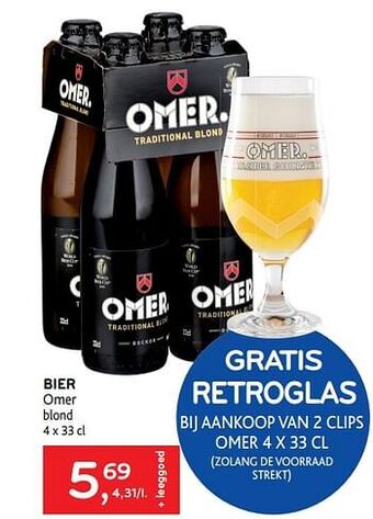 Bier omer blond