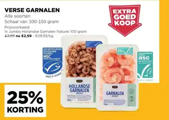 Jumbo Verse Garnalen aanbieding