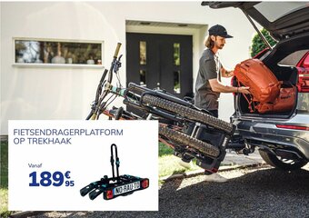 Auto5 Fietsendragerplatform op Trekhaak aanbieding