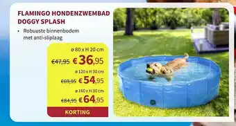 Flamingo Hondenzwembad Doggy Splash