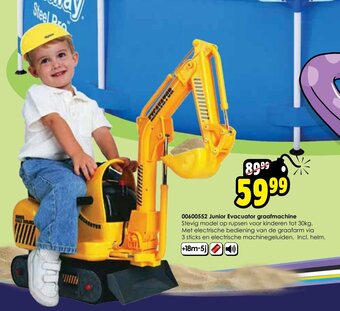 ToyChamp 00600552 Junior Evacuator graafmachine aanbieding