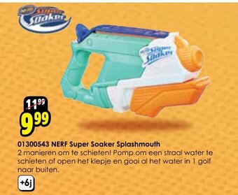 ToyChamp 01300543 NERF Super Soaker Splashmouth aanbieding