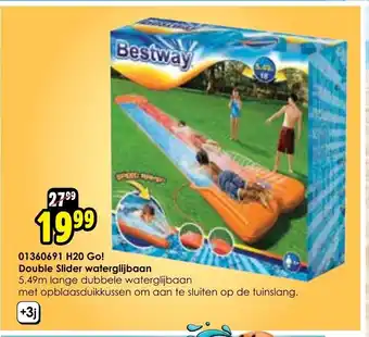 01360691 H20 Go! Double Slider waterglijbaan