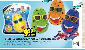 01516463 Splash Clown met 50 waterballonnen