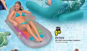ToyChamp Intex 0015247 Luxe luchtbed 160x85cm aanbieding