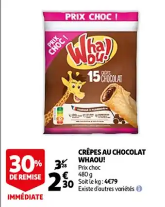 Whaou! Crepes Au Chocolat