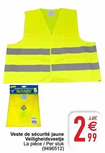 Cora Veste de sécurité jaune veiligheidsvestje aanbieding