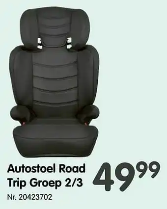 Autostoel road trip groep 2-3