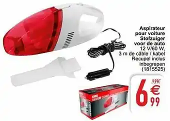 Cora Aspirateur pour voiture stofzuiger voor de auto aanbieding