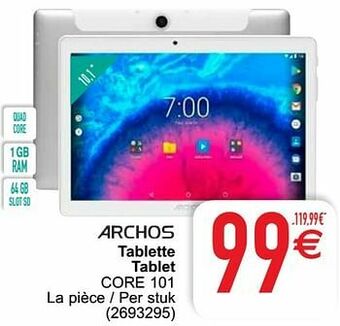 Archos tablette tablet core 101