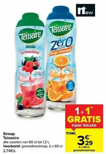 Teisseire grenadinesiroop