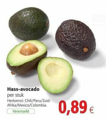 Colruyt Hass-avocado aanbieding