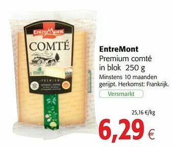 Colruyt Entremont premium comté aanbieding