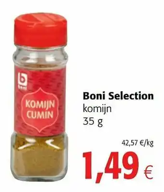 Boni selection komijn