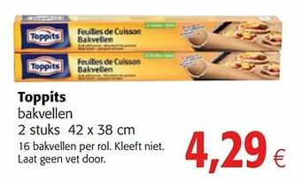 Colruyt Toppits bakvellen aanbieding