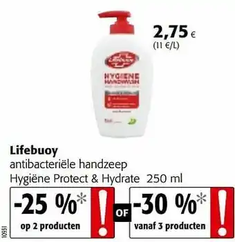 Lifebuoy antibacteriële handzeep hygiëne protect + hydrate