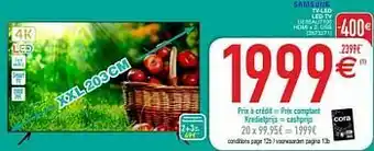 Cora Samsung tv-led led tv ue85au7100 aanbieding