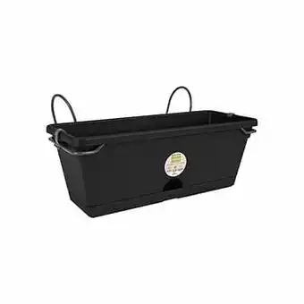 Brico Elho bloembak ’Green Basics’ zwart 30 cm aanbieding