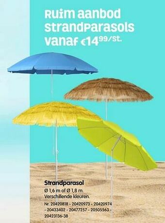 Strandparasol
