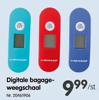Fun Digitale bagageweegschaal aanbieding