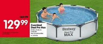 Zwembad steel pro max
