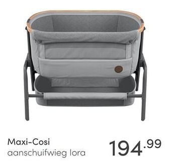 Baby & Tiener Maxi-cosi aanschuifwieg iora aanbieding