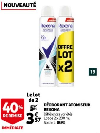 Rexona Deodorant Atomiseur