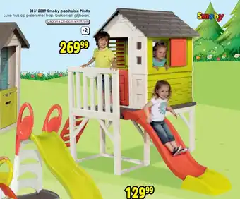 ToyChamp 01312089 Smoby paalhuisje Pilotis aanbieding