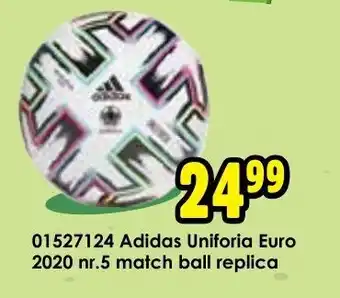 01527124 Adidas Uniforia Euro 2020 nr.5 match ball replica