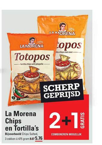 La morena chips en tortilla's