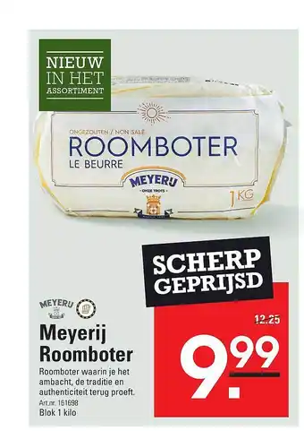 Sligro Meyeru meyerij roomboter aanbieding