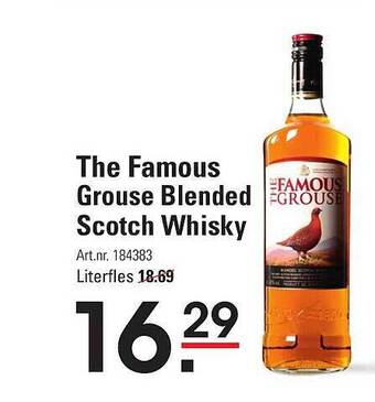 Sligro The famous grouse blended scotch whisky aanbieding