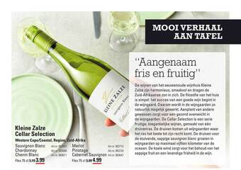 Kleine zalze cellar selection
