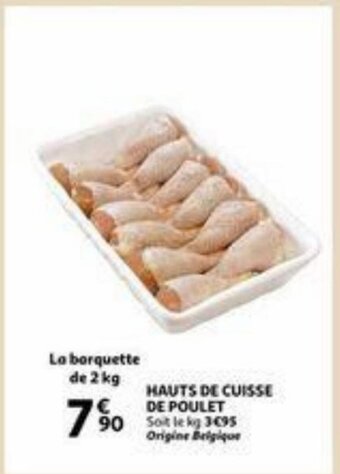 Auchan Hauts de cuisse de poulet aanbieding