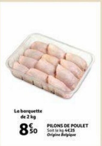 Auchan Pilons de poulet aanbieding