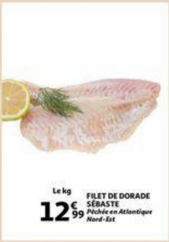 Auchan Filet de dorade sebaste aanbieding