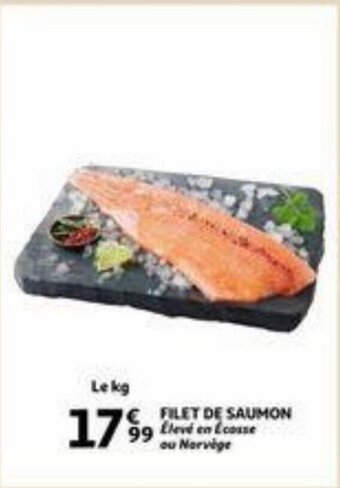 Auchan Filet de saumon aanbieding