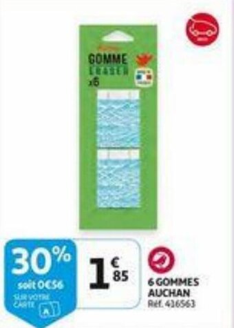 Auchan 6 Gommes auchan aanbieding