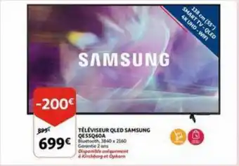 Auchan Televiseur qled samsung QES5Q60A aanbieding