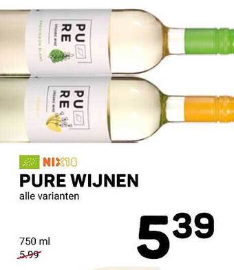 Pure wijnen