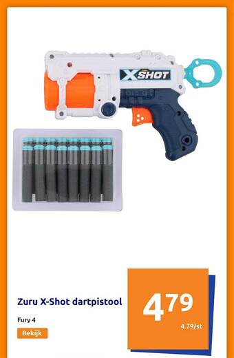 Action Zuru xshot dartpistool aanbieding