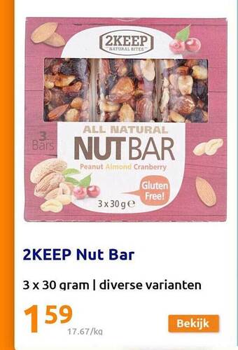 2keep nut bar