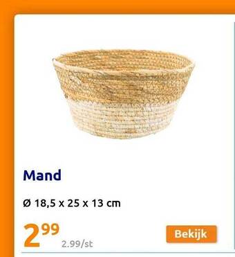 Action Mand aanbieding