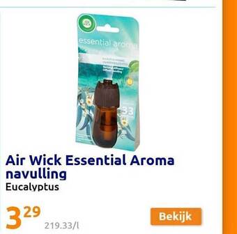 Action Air wick essential aroma navulling aanbieding