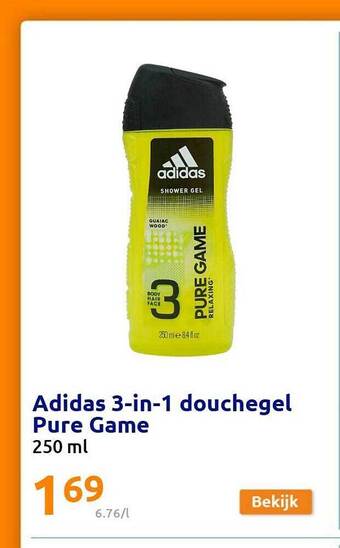 Adidas 3in1 douchegel pure game