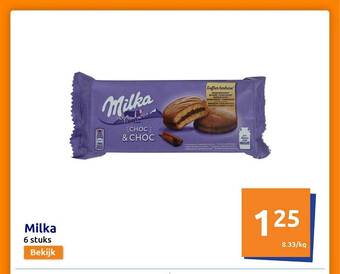 Action Milka aanbieding